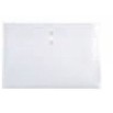 Clear Poly Envelope w/Button String Closure (13" x 9 ¾" x 1 1/8")