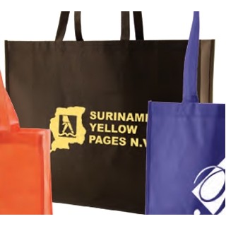 Purple Non-Woven Tote Bag (20"x6"x16")