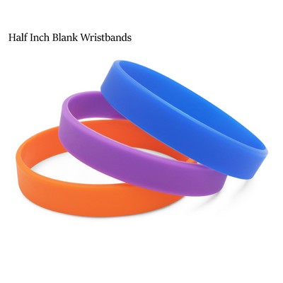 Custom Blank Silicone Wristband