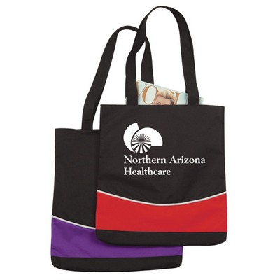 600Denier Polyester Two Tone Value Tote