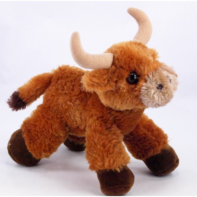 8" Toro Bull Stuffed Animal