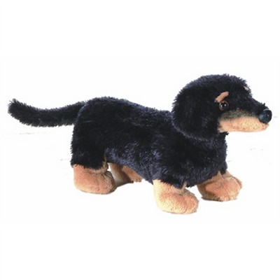 8" Vienna Dachshund Mini Flopsie Stuffed Dog