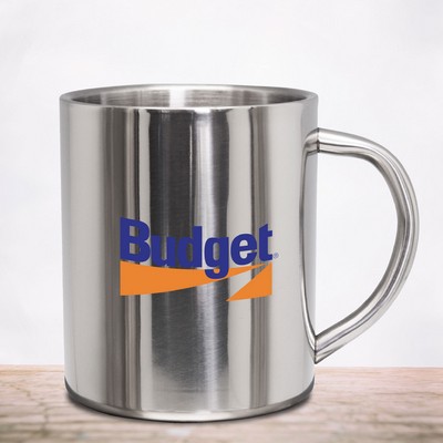 Frankfort - 9 Oz Stainless Steel Coffee Mug