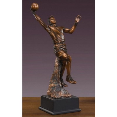 18.5" Basketball Player Resin Award