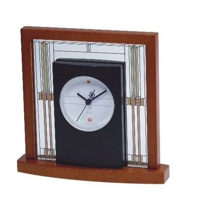 Bulova Willits Frank Lloyd Wright Collection Table Clock