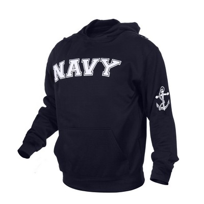 Navy Blue Navy Pullover Hoodie (2XL)