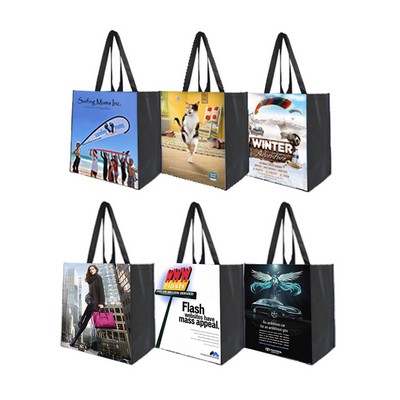 12" Speedster 80 gsm PET Sublimated Tote Bag