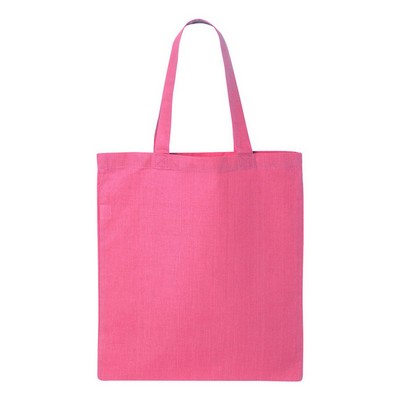 Q-Tees® Cotton Economical Tote Bag (Blank)