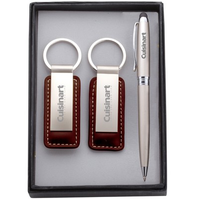 Neoclassic Stylus Pen & Keychain Gift Set