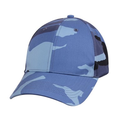 Sky Blue Camo Supreme Low Profile Caps