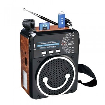 SuperSonic Portable PA System, FlashLight, AM/FM/SW Radio,USB/SD/Micro SD