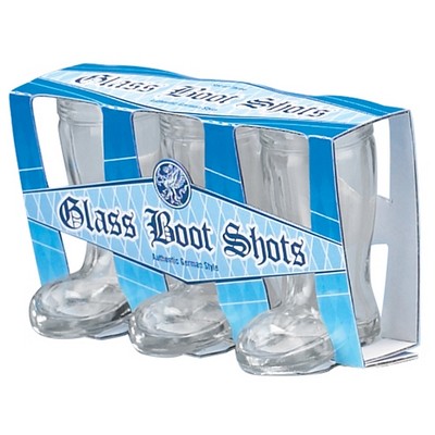 Mini Boot Shot Glasses (Set of 3)