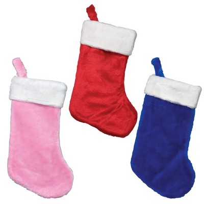 Plush Christmas Stocking