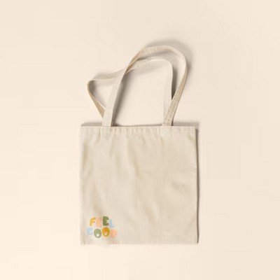 Continued Main Squeeze Super Size Natural Canvas Tote