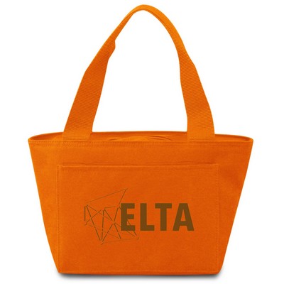 Sporty Cooler Tote--Orange (1-Color Imprint)