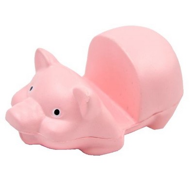 Pig Cell Phone Holder Stress Reliever Toy