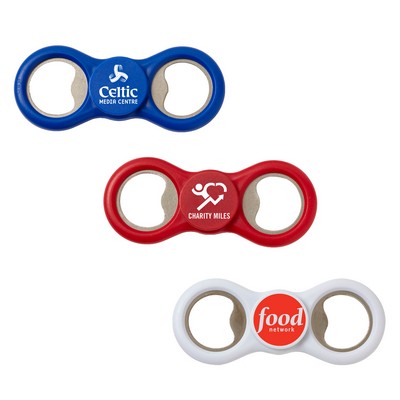 Two-Way Fidget Spinner Bottle Opener