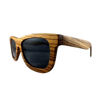 Zebra Wood Sunglasses