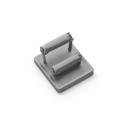 Leatherette 2 Bar Ring Stand