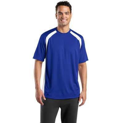 Sport-Tek® Dry Zone Colorblock Crew Shirt