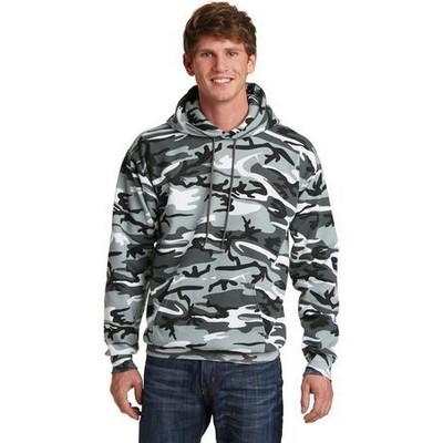 Port & Company® Core Fleece Camo Pullover Hooded Sweatshirt