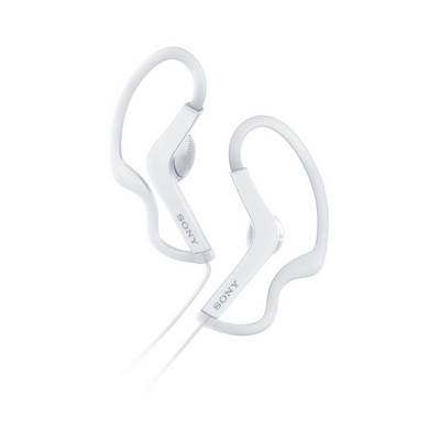 Sony Sports White Ear Buds w/Over the Ear Mount