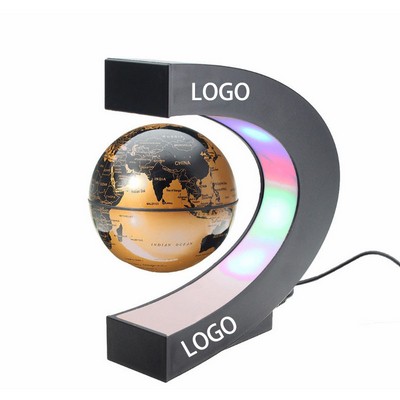 C-Shape Magnetic Floating Levitated Globe