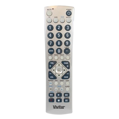 Vivitar® 4 Device Medium Universal Remote Control