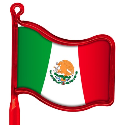 Inkbend Standard Billboard Pens W/ Mexico Flag Stock Insert