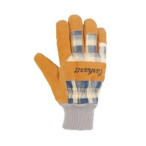 Carhartt® Women's Insulated Duck/Synthetic Suede Knit Cuff Gloves