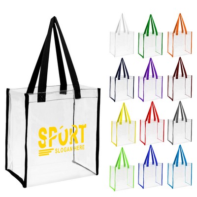 Clear Stadium Tote Bag