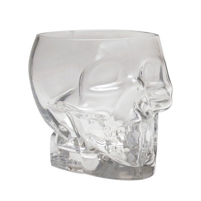 Glass Skull Mug