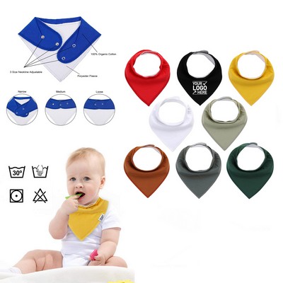 Cotton Baby Bandana Drool Bibs