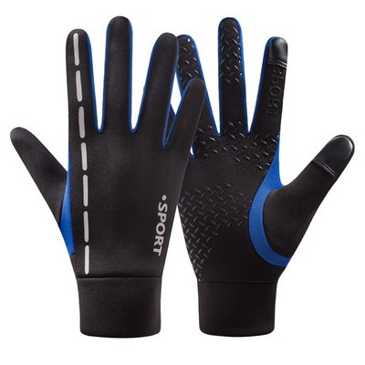 Touch Screen Anti-slip Reflective Cycling Sport Gloves