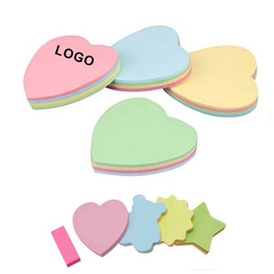 Heart Shape Sticky Note