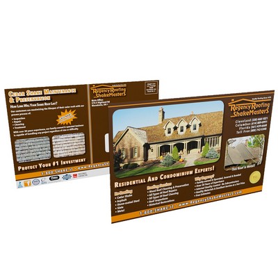 2.125" x 5.5" - Full Color Flyers - 100lb Linen Uncoated Cover- 2 Sided