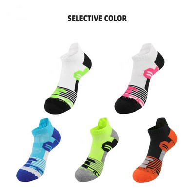 Men's Summer Quick Drying Sweat-absorbent Towel Bottom Sports Sock