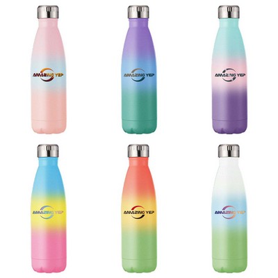 Insulated Colorful Stainless Steel Bottle 17oz.