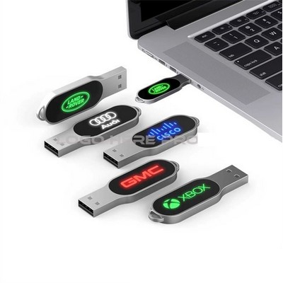 Light Up Logo USB Flash Drive