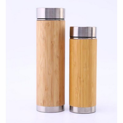 Bamboo Vacuum Travel Tumbler