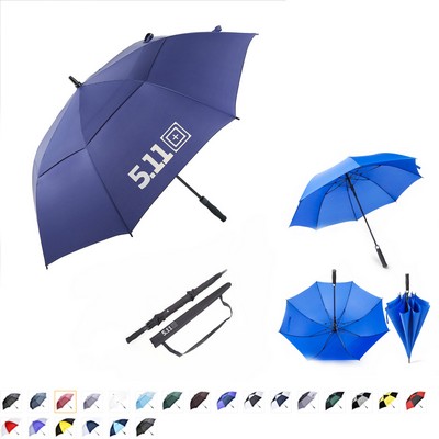 Automatic Open Golf Umbrella With Double Layer