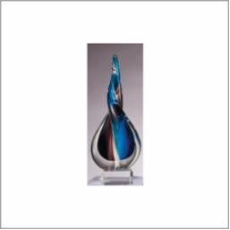 12" Art Glass Sculpture Award