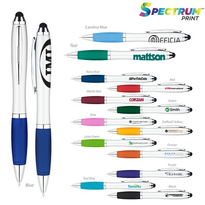 Curvaceous Ballpoint Stylus Pen