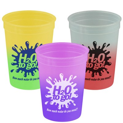 16 Oz. Color Changing Stadium Cup