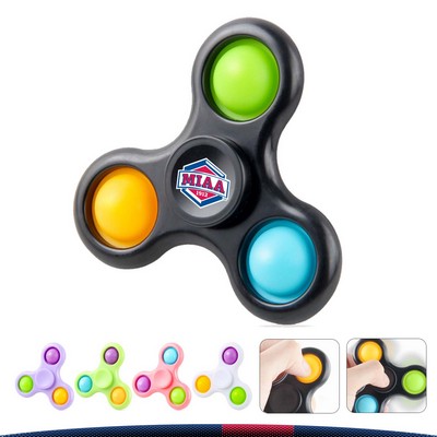 Mental Push Bubble Fidget Spinner