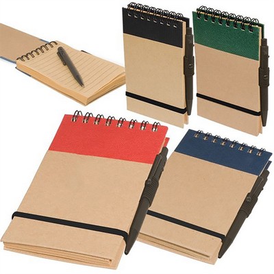 Pocket Eco-Note Jotter with pen set