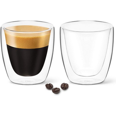 Double Wall Glass Espresso Coffee Cups