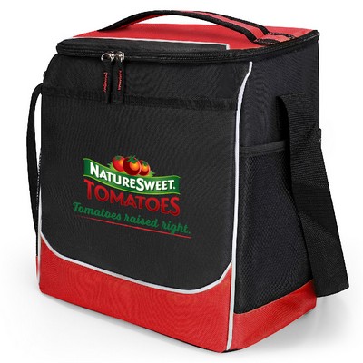 Jefferson Cooler Bag (20 cans) - Full Color Transfer (9" x 11.5" x 7")