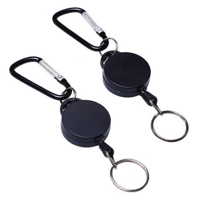 Badge Holder Retractable Key Fob