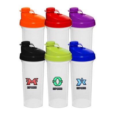 Sports Bottle with Snap Lid Shaker - 25 oz